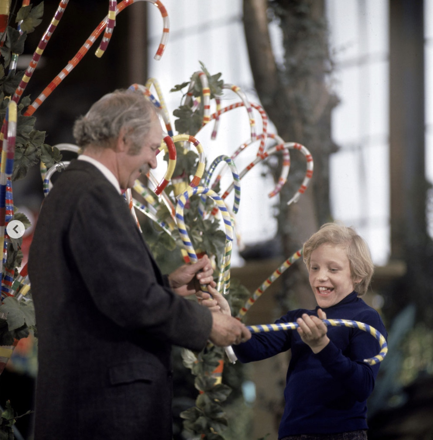 Peter Ostrum and Jack Albertson
